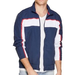 NEW GUESS Ernie Nylon Track Men's Jacket